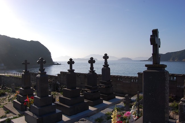 Christian cemetery, Kashimagashima, Gogo islands
