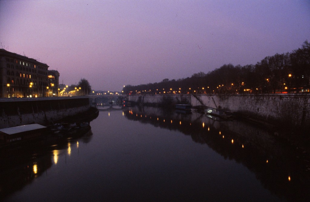 River Tiber from Ponte Cavour